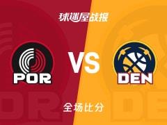约基奇22 14 14，掘金128-112轻取开拓者