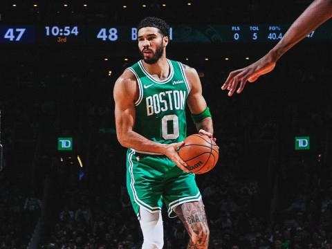 3月23日，NBA常规赛森林狼vs凯尔特人全场比赛回放，海兰德23分表现出色
