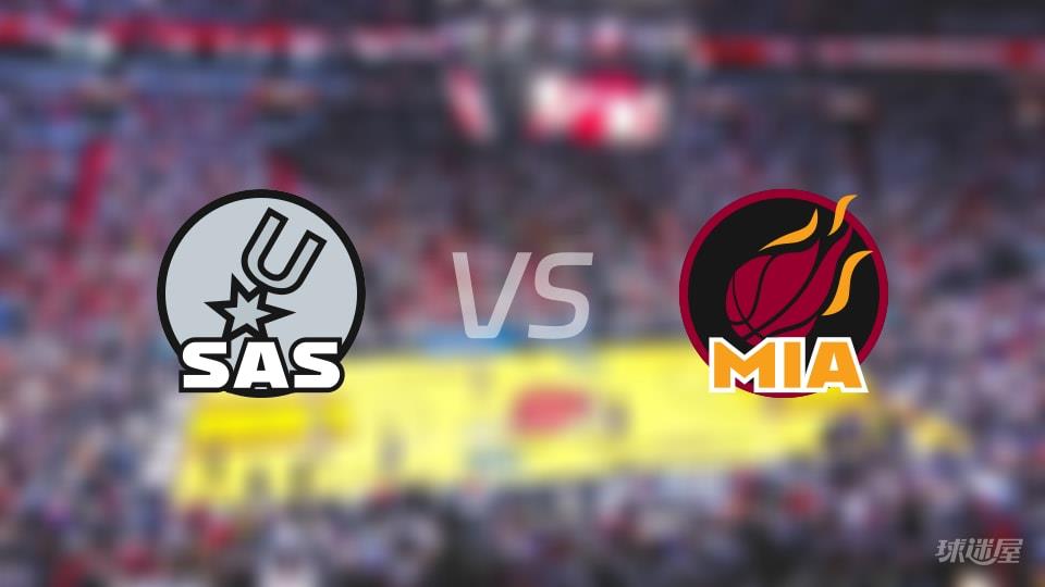 马刺vs热火全场录像回放-NBA常规赛(2026年03月24日)