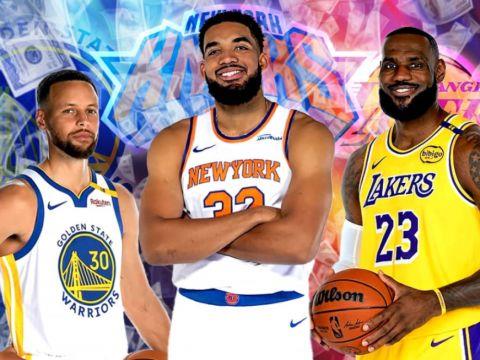 NBA球队市值排行揭晓，勇士113.3亿居首，湖人第二火箭第十