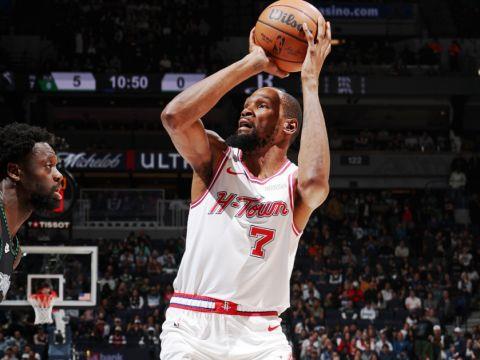 NBA战报，杜兰特30分关键罚球失手，火箭加时15-0遭逆转惜败森林狼