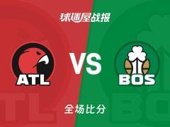普里查德36分7篮板4助攻，凯尔特人109-102击败老鹰