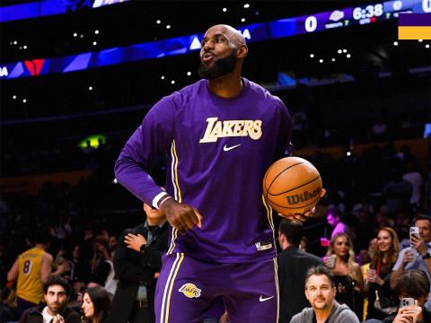 NBA常规赛篮网vs湖人全场录像高清回放，东契奇砍下41分8助攻