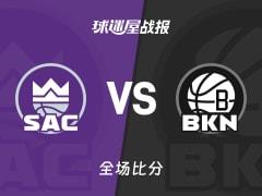 国王99-116篮网战报，阿巴基18分