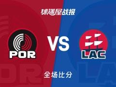 NBA常规赛，开拓者114-104击败快船，霍勒迪砍下30分6板2助