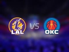 2026年04月03日，NBA常规赛湖人vs雷霆比赛高清中文录像回放
