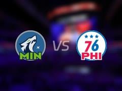 2026年04月04日，NBA常规赛森林狼vs76人全场比赛录像回放