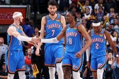 25-26赛季NBA常规赛排名更新，雷霆暂居榜首