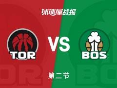 NBA常规赛，半场战罢凯尔特人54-46领先猛龙，克塔数据16 5 1