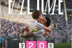 意甲尤文图斯2-0热那亚，尤文保持五轮不败