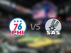 2026年4月7日 NBA常规赛76人对阵马刺，全场高清中文录像回放