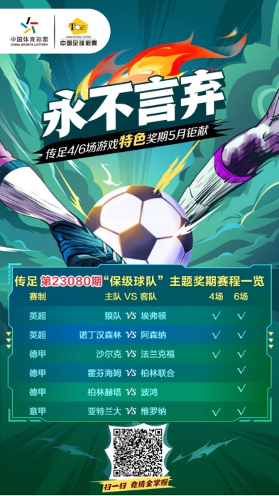 永不言弃！传足特色奖期聚焦“保级球队”